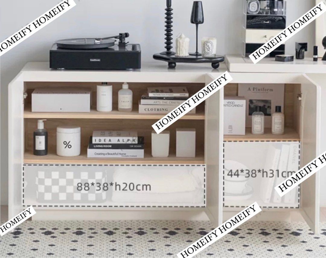 WILBUR Modern Study Table & Shelf