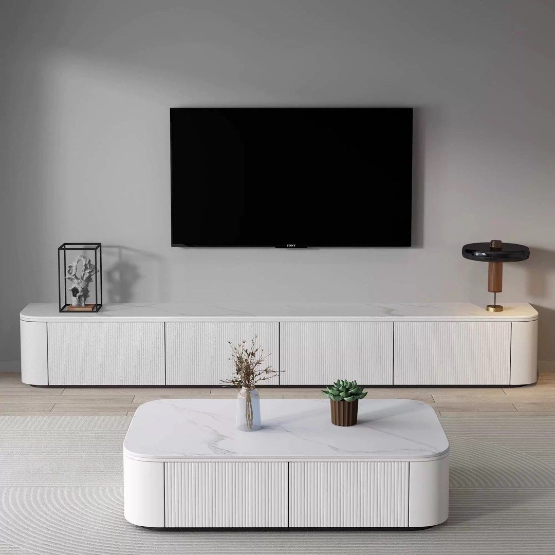 JOBI Modern Sintered Stone TV Console