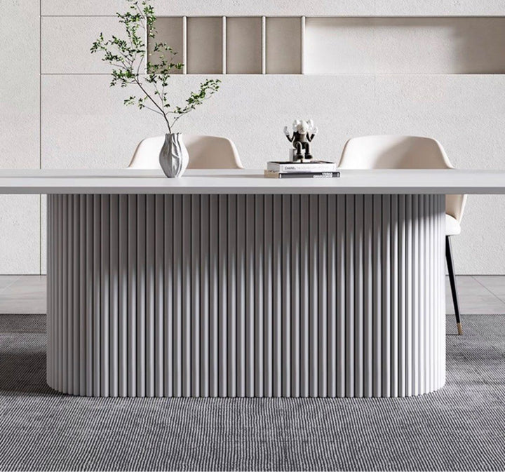 VAUGHN Modern Oval Dining Table