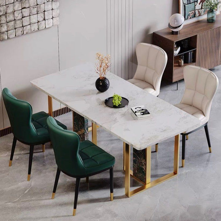 LUSSO Modern Leather Dining Chair
