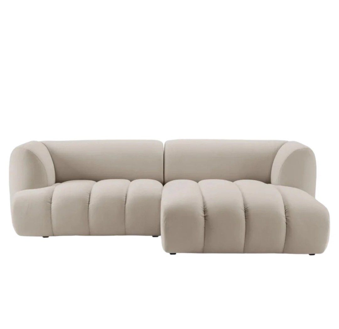 LYNCI Modern Scratch Resistant Sectional Sofa