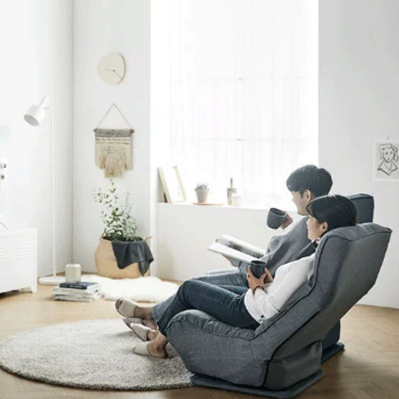 HUNTER Japandi Fabric Lounge Chair