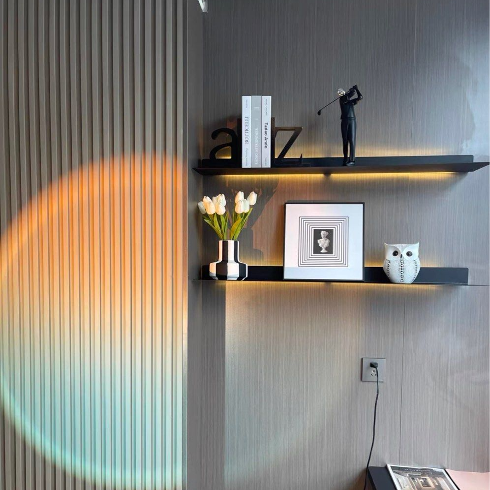 JARDELS Modern LED Wall Shelf