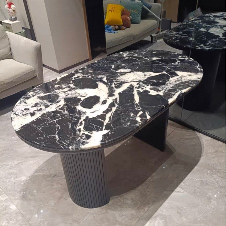 BOLDEN Modern Natural Marble Dining Table