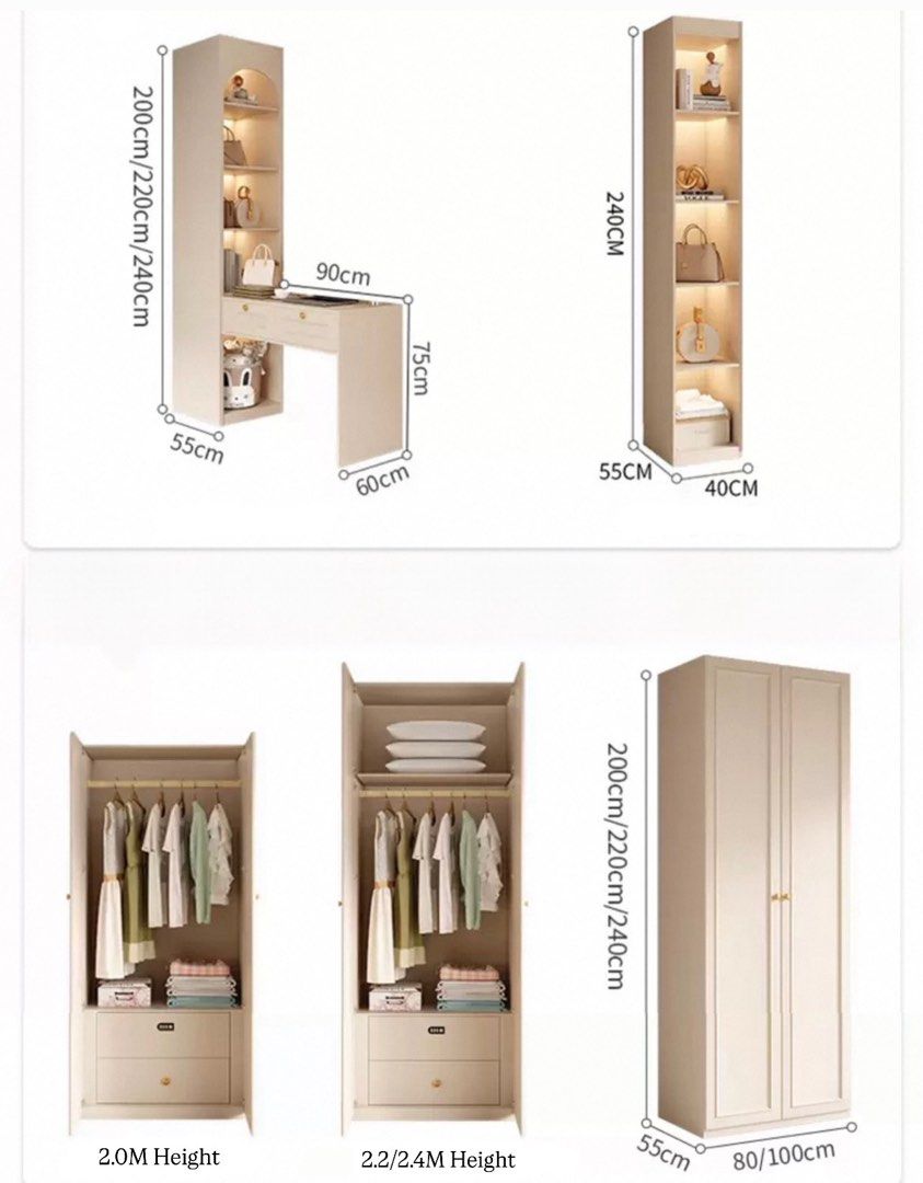 KACYS Modern Victorian Wardrobe