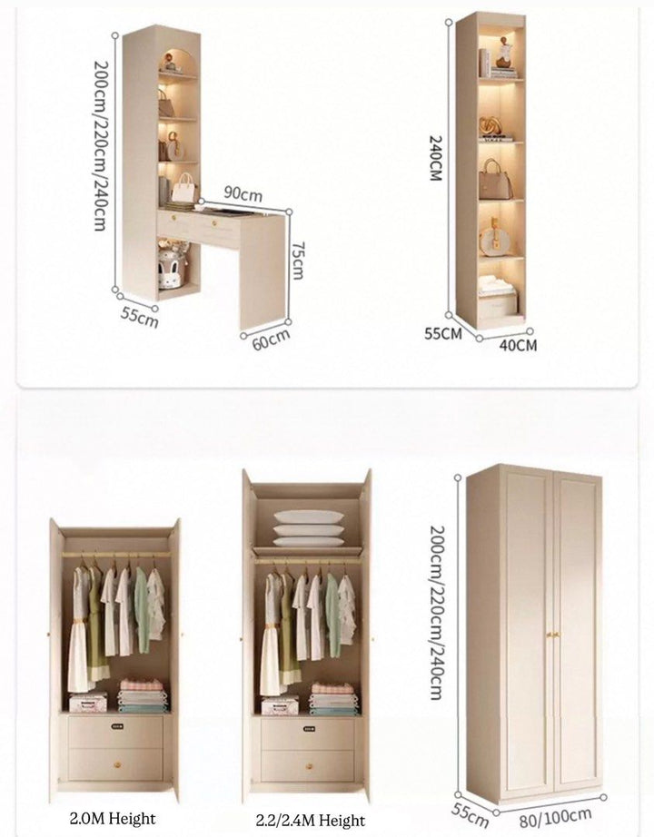KACYS Modern Victorian Wardrobe