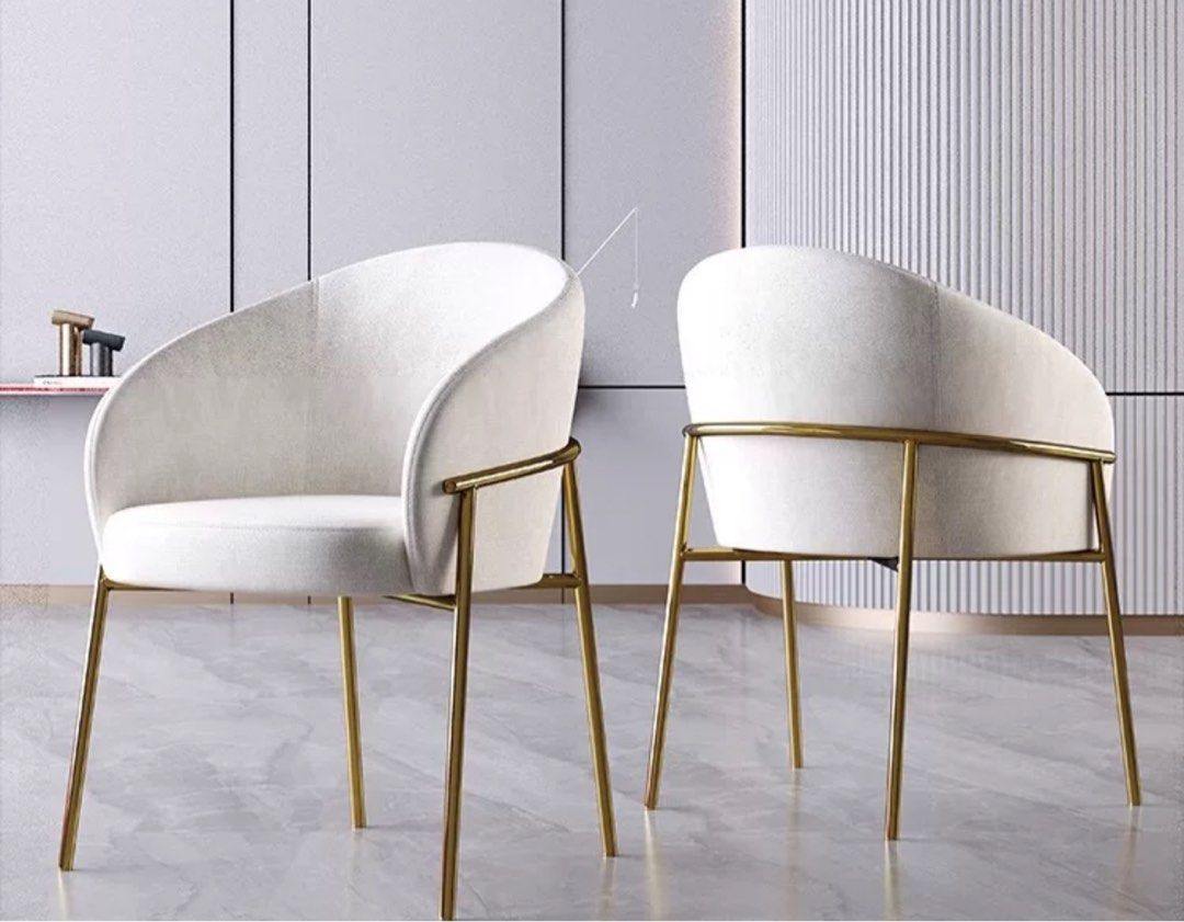 LUCENTE Modern Velvet Dining Chair