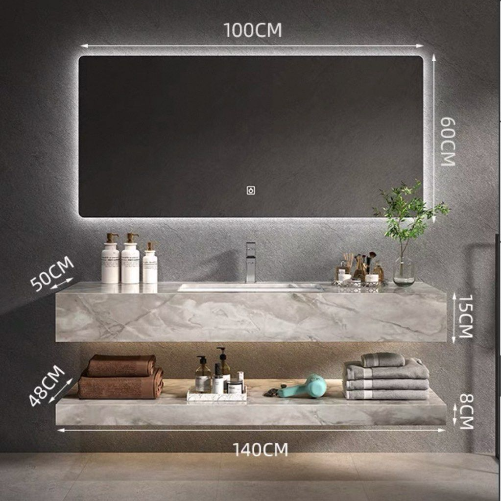 VRANCE Modern Sintered Stone Vanity Sink