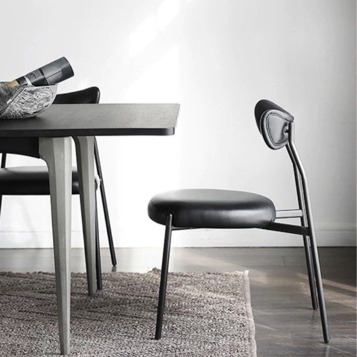 LEGAS Modern Leather Dining Chair