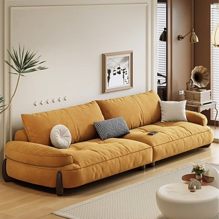 NOVIA Modern Scratch Proof Fabric Sofa