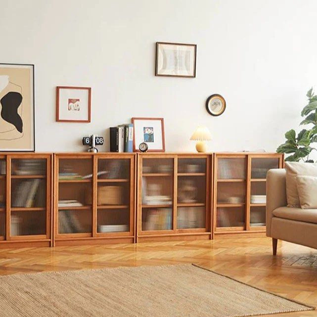 WILLOWEN Solid Wood Cabinet