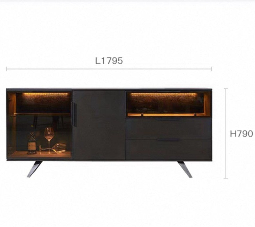 ALEWEN Modern Solid Wood Sideboard