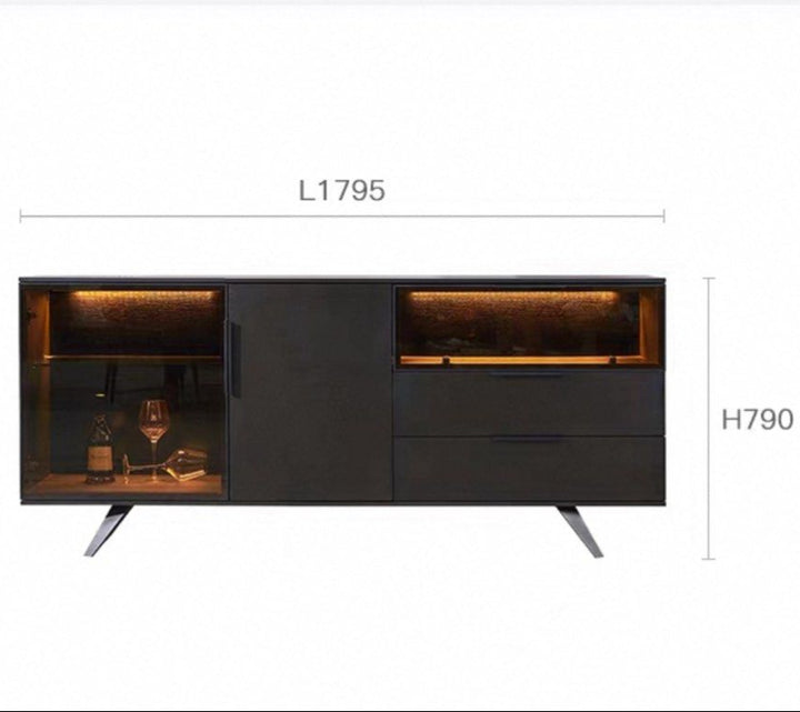 ALEWEN Modern Solid Wood Sideboard