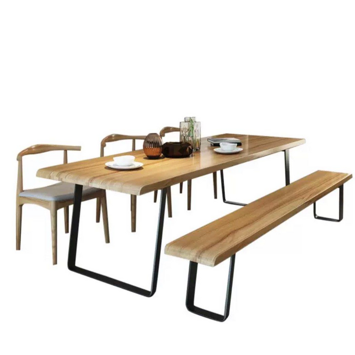 BRAD Modern Solid Wood Dining Table