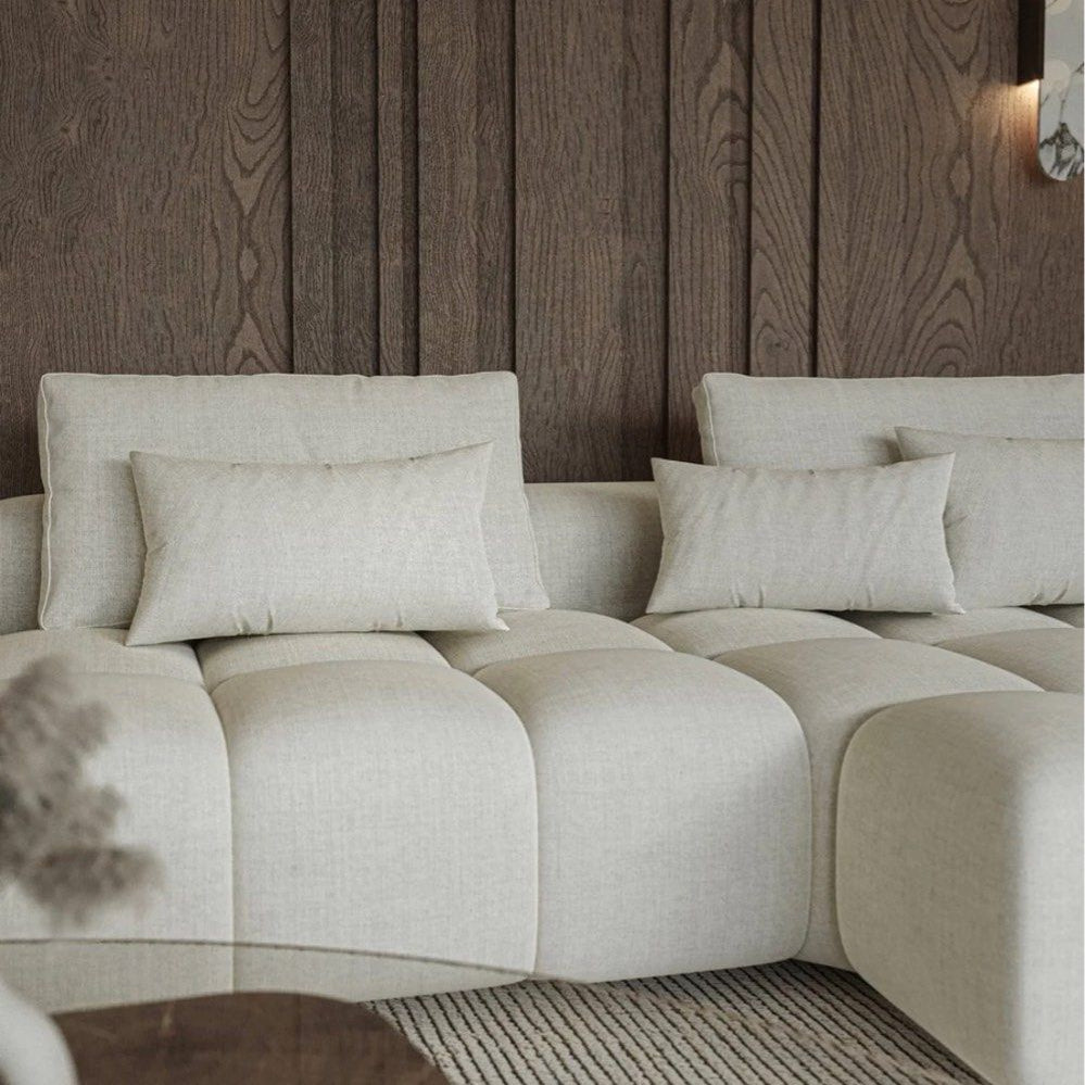 ATON Modern Scratch Resistant Side Chaise Sofa