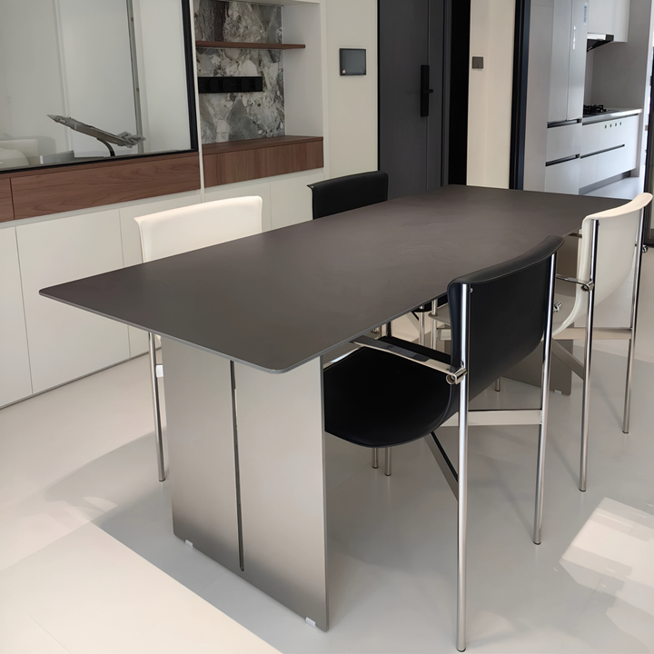 VERO Modern Stainless Steel Dining Table