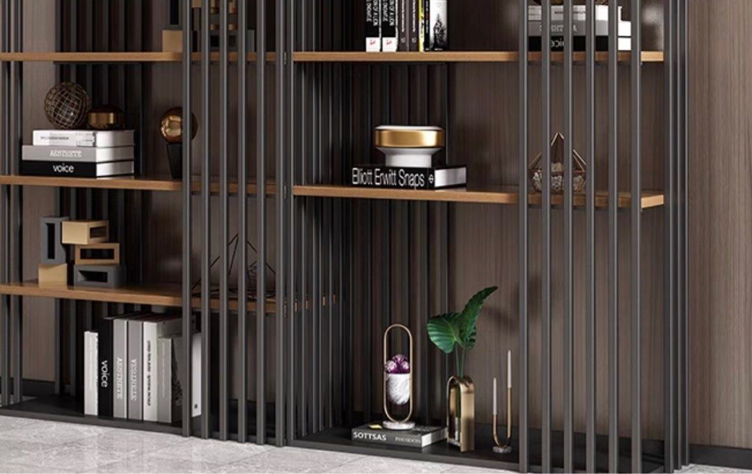 BENEDITA Modern Industrial Display Shelf