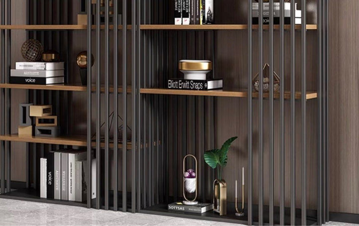 BENEDITA Modern Industrial Display Shelf