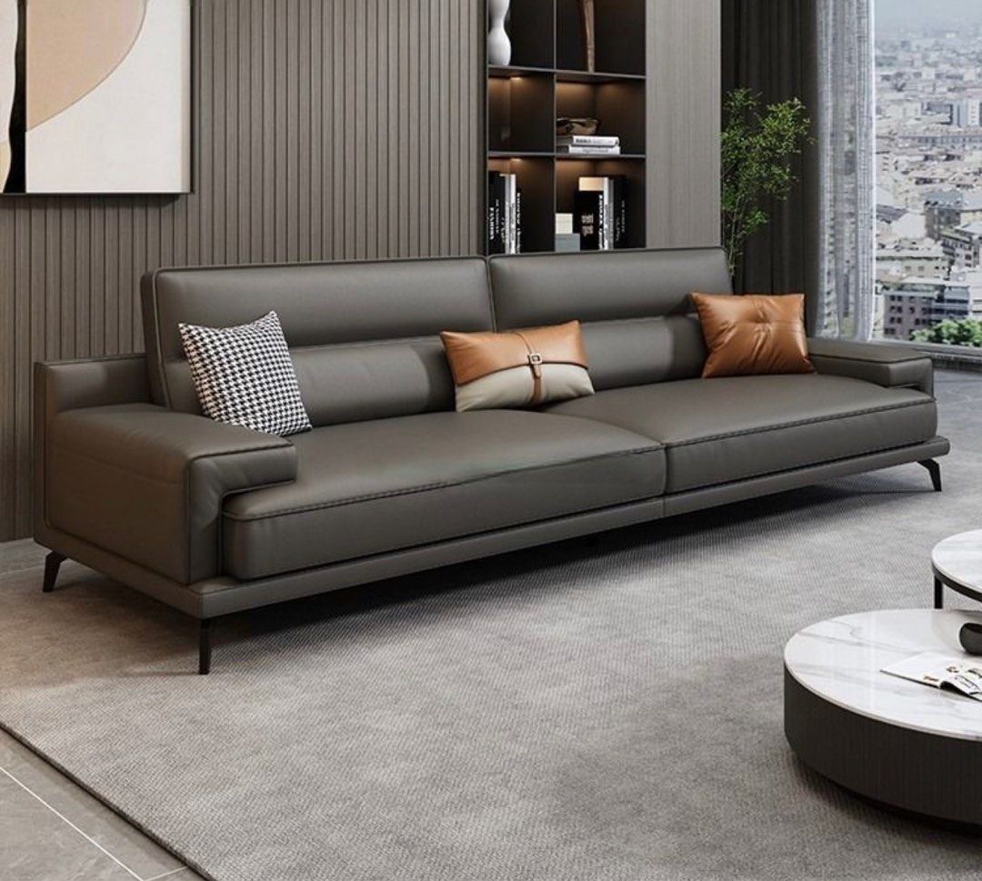 VAST Modern Leather Sofa