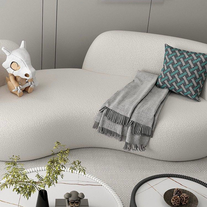 RAZEL Modern Boucle Sofa