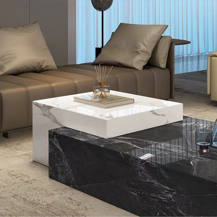BASSETT Modern Marble Coffee Table