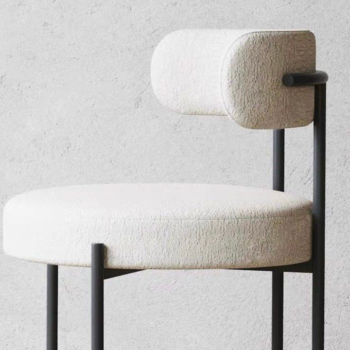 ELA Modern Boucle Dining Chair