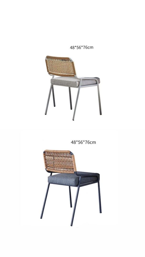 KENNY Wood Outdoor Lounge Chair ex