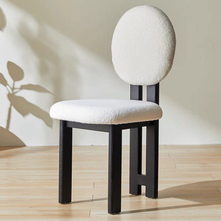 DON Mid-Century Boucle Dining Chair