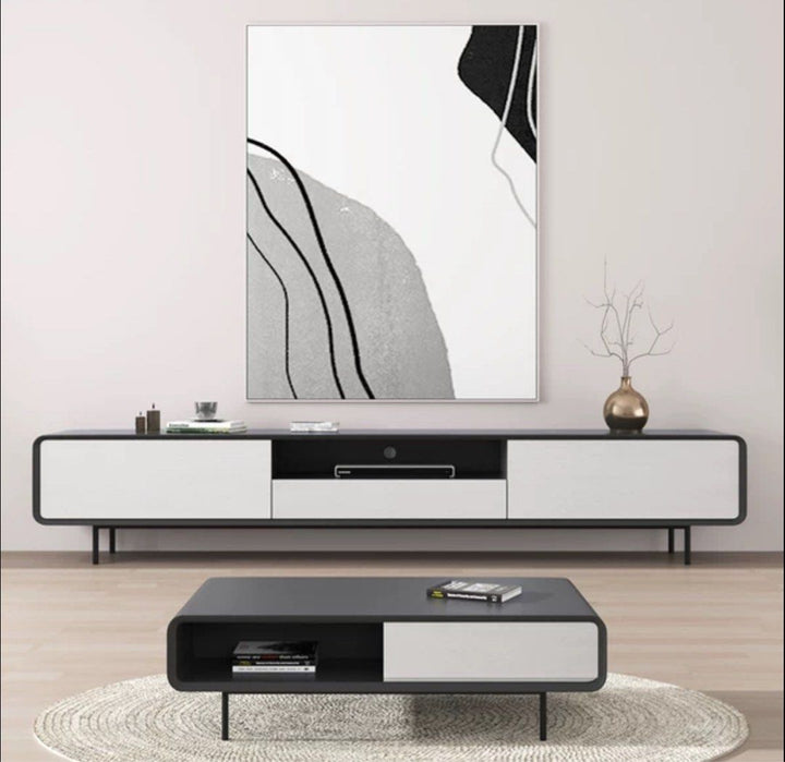 BRAUN Modern TV Console & Coffee Table