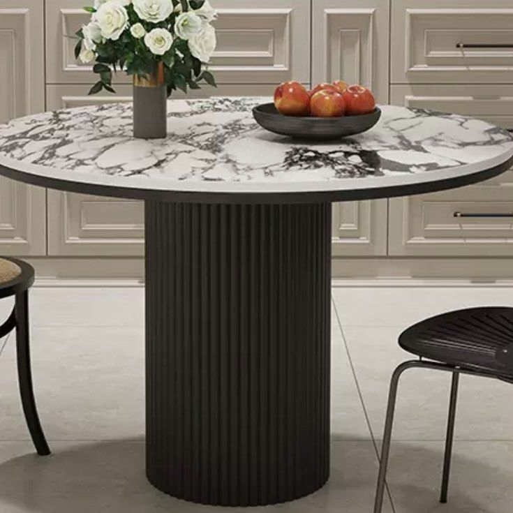 LOPEZ Round Marble Dining Table