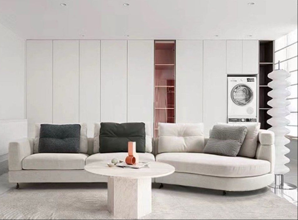 LOUI Modern Round Chaise Sofa