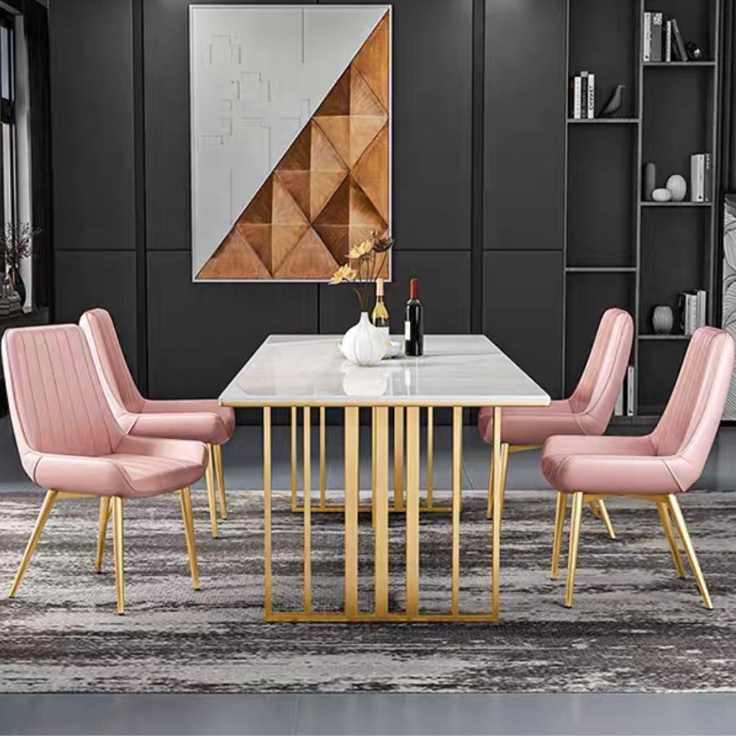 DIXON Modern Sintered Stone Dining Table & Chairs