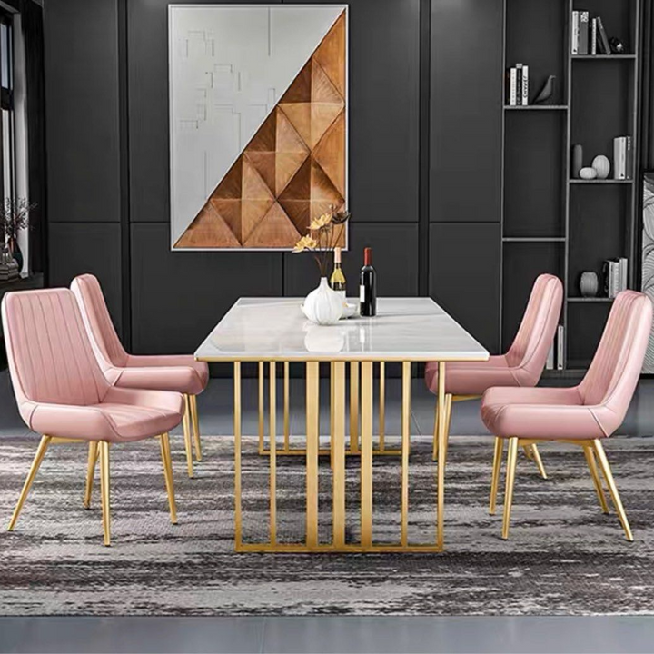 DIXON Modern Sintered Stone Dining Table & Chairs