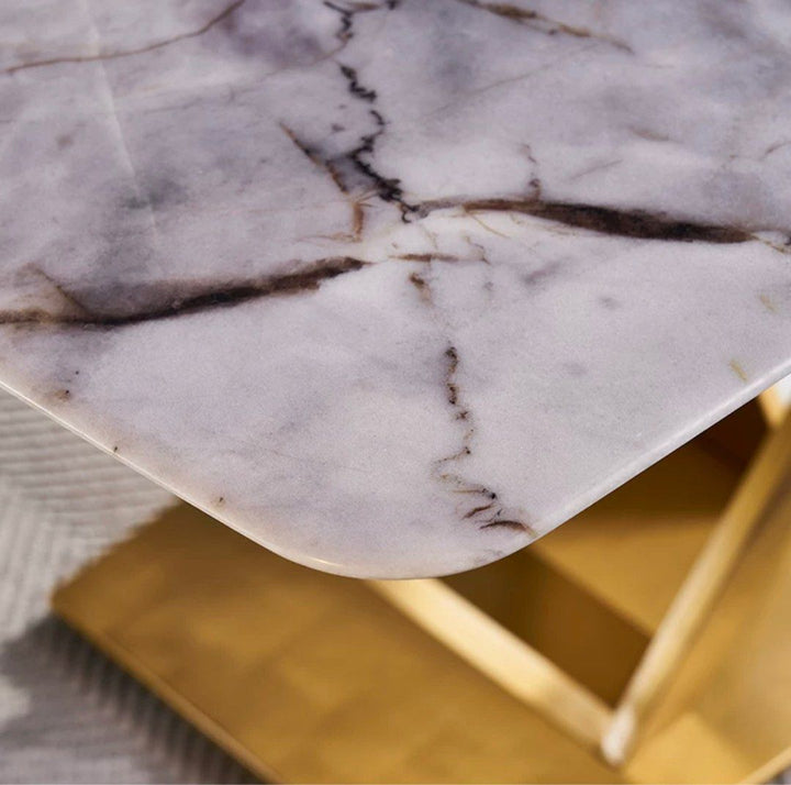 HUDSON Natural Marble Dining Table