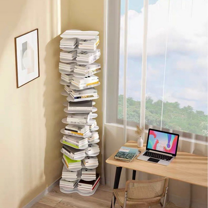 HEDY Tall Abstract Bookshelf