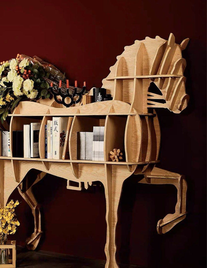 LUMIÈRE Modern Horse Shelf