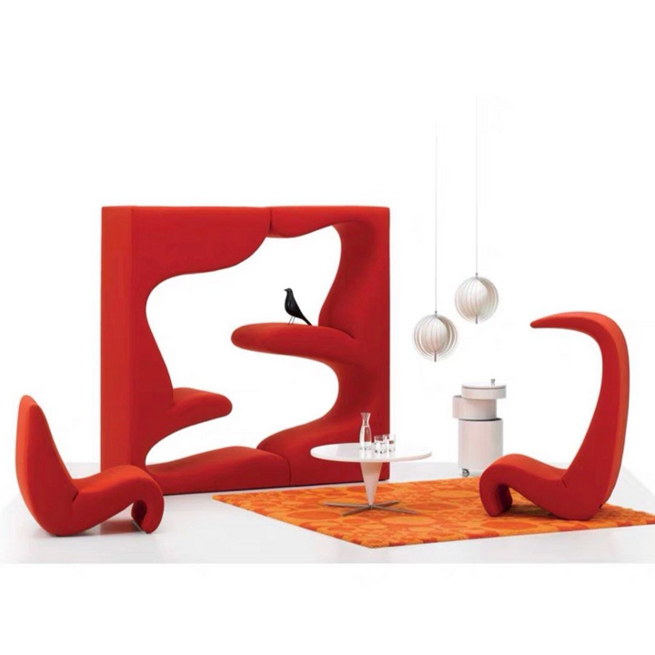 MARVIN Modern Fabric Lounge Chair