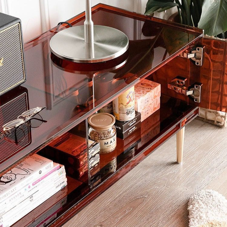 WIXON Modern Acrylic TV Console