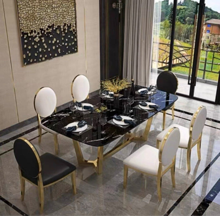 EDDY Modern Marble Dining Table