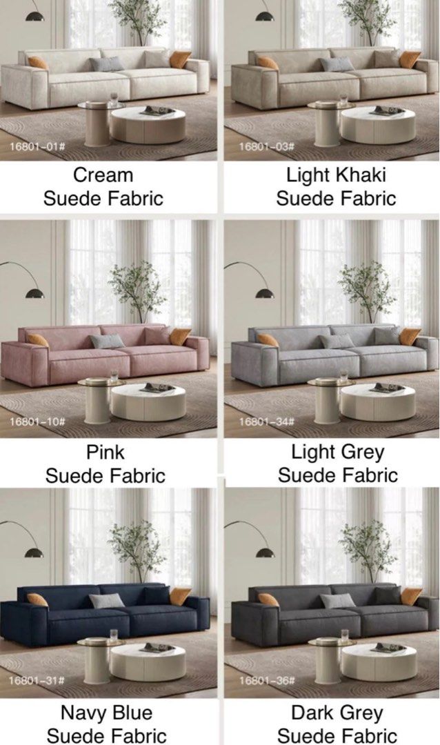 MERELLI Modern Leathaire Sofa