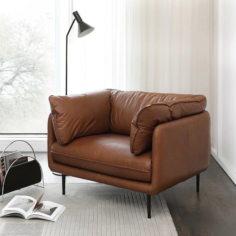 VOSSA Genuine Leather Sofa