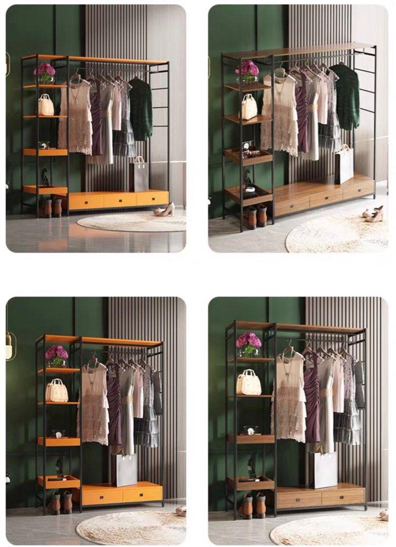 SECUNDA Modern Open Concept Wardrobe