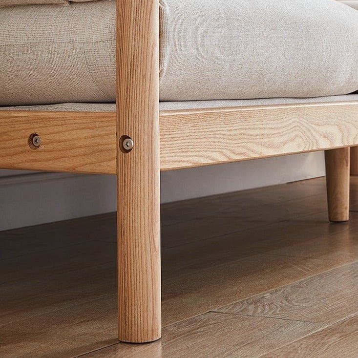 LORIANNE Wood Frame Sofa