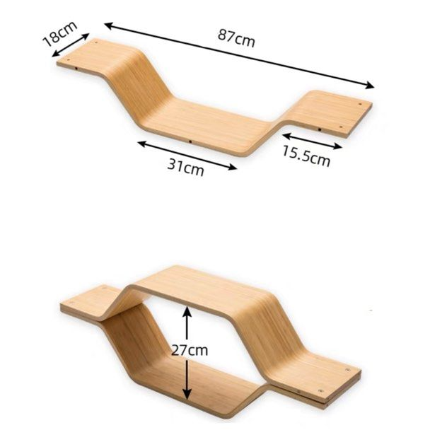 AMEY Modern Honeycomb Shelves