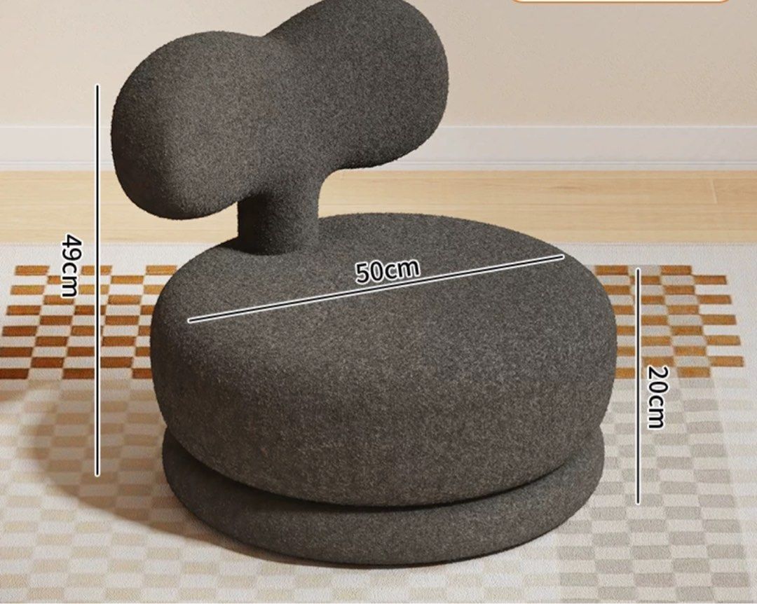 JEREMY Modern Boucle Lounge Chair