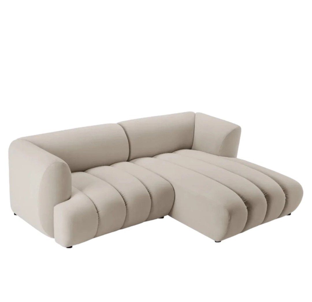 LYNCI Modern Scratch Resistant Sectional Sofa