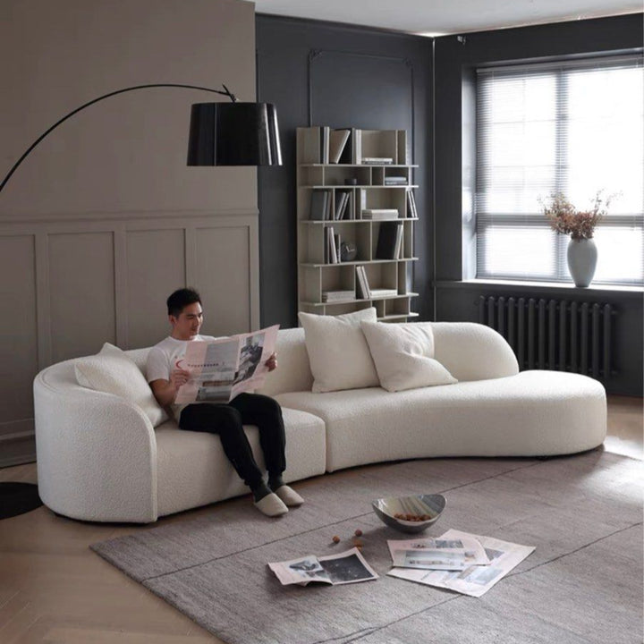 ELLE Boucle Sectional Sofa