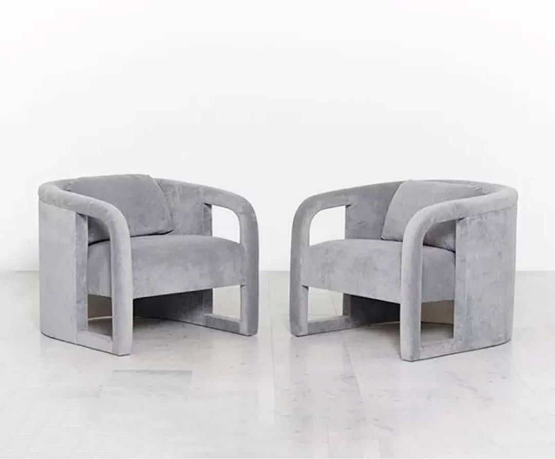 WALTER Modern Velvet Lounge Chair