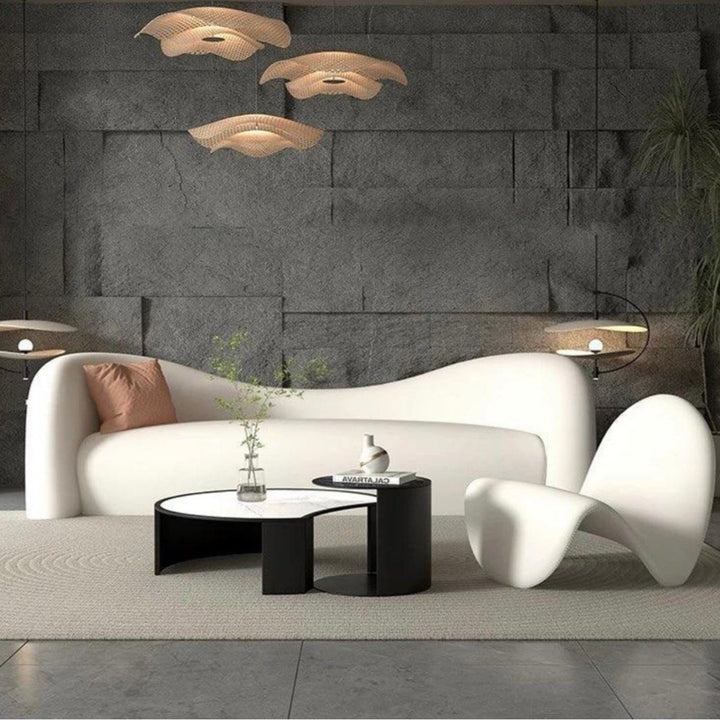 DIXIE Performance Boucle Curve Sofa