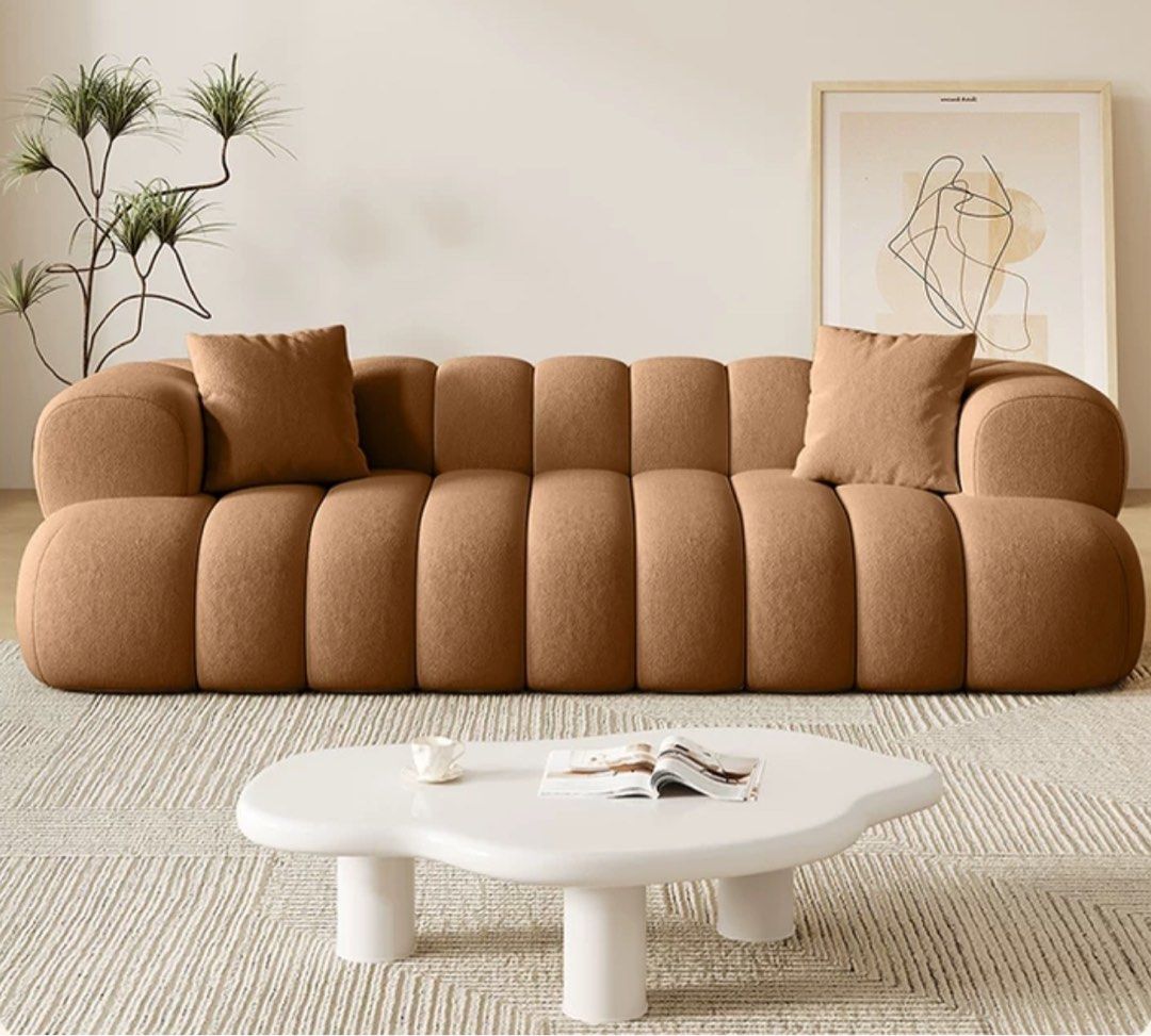 TOPIK Modern Boucle Sofa